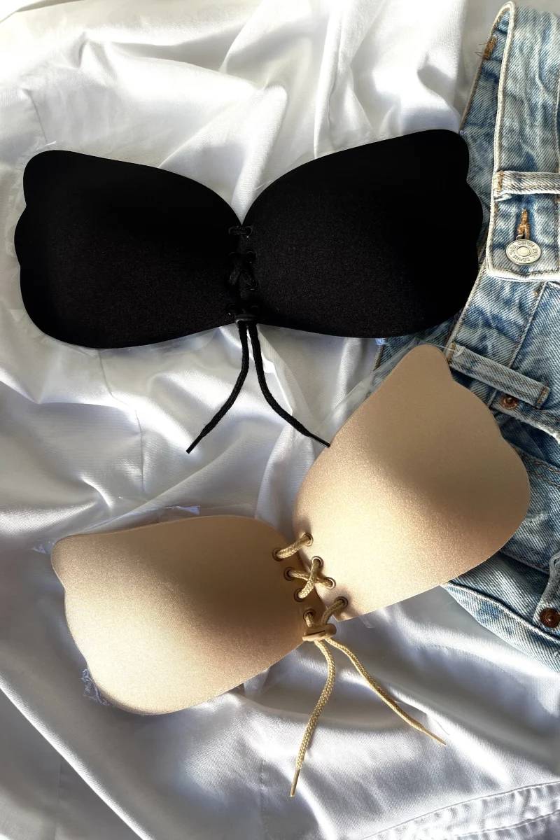Купити Fly bra метелик , флай бра бюст під відкриті сукні, топи , бра на шнурівці